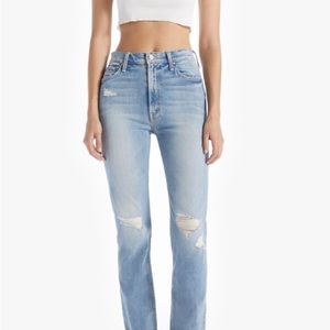 Mother Jeans high waisted rider skimp confession jeans